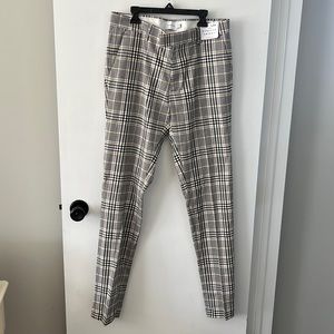 Skinny Plaid Pants (NEW)